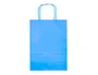 Q-connect Bolsa Papel Celeste S con Asa Retorcida 240x320x100 mm Celulosa