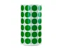 Liderpapel Gomets Autoadhesivos Circulares 15 mm Verde Rollo 2500 Unidades Caja Cartón