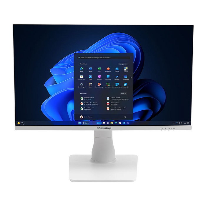 bluechip BUSINESSline AIO2350 PC Todo en Uno 23.8" Full HD IPS Intel Core i5 16GB RAM 500GB SSD Windows 11 Pro Blanco bluechip BUSINESSline AIO2350 PC Todo en Uno 23.8" Full HD IPS Intel Core i5 16GB RAM 500GB SSD Windows 11 Pro Blanco