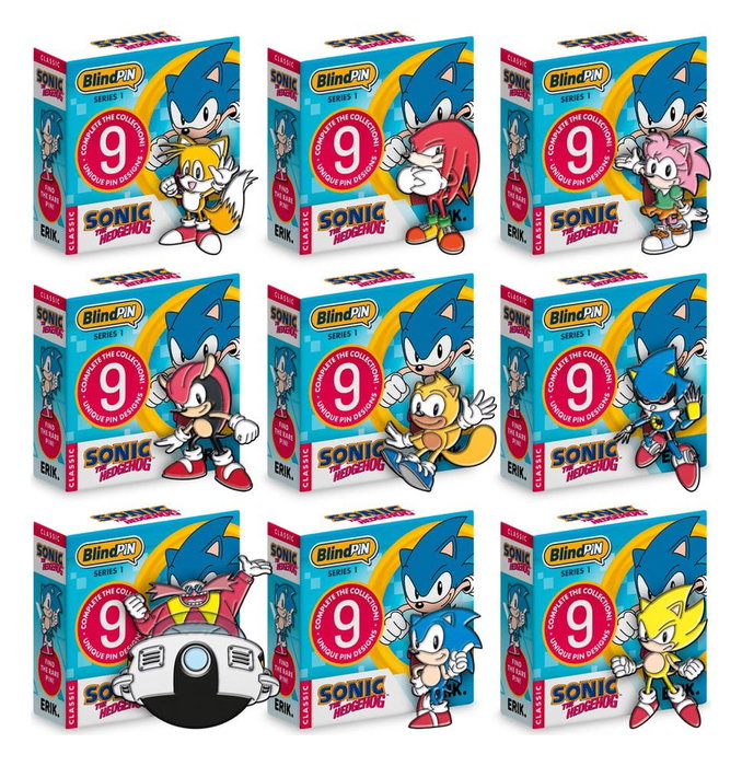 Grupo Erik Sonic - The Hedgehog Chapas Serie 1 Display (24)