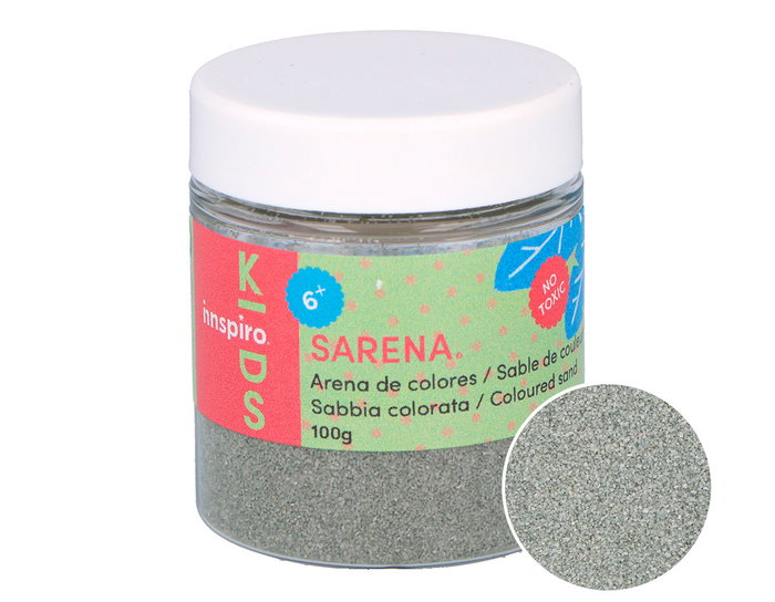 Sarena Arena de Colores Gris Claro 100g