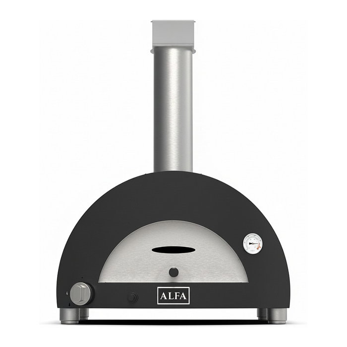 Alfa Forni Moderno 1 Pizza Gas Gris Pizarra