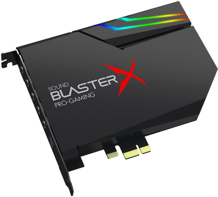 Creative Labs Sound BlasterX AE-5 Plus Interno 5.1 canales PCI-E Negro