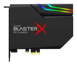 Creative Sound BlasterX AE-5 Plus Tarjeta de Sonido 70SB174000003 Negro