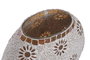 DKD Home Decor Lampara Sobremesa Indio Blanco Cobre 10 x 19 x 21 cm (4 Unidades)