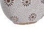 DKD Home Decor Lampara Sobremesa Indio Blanco Cobre 10 x 19 x 21 cm (4 Unidades)