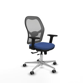 PIQUERAS Y CRESPO Silla de oficina Jorquera Azul marino y Gris
