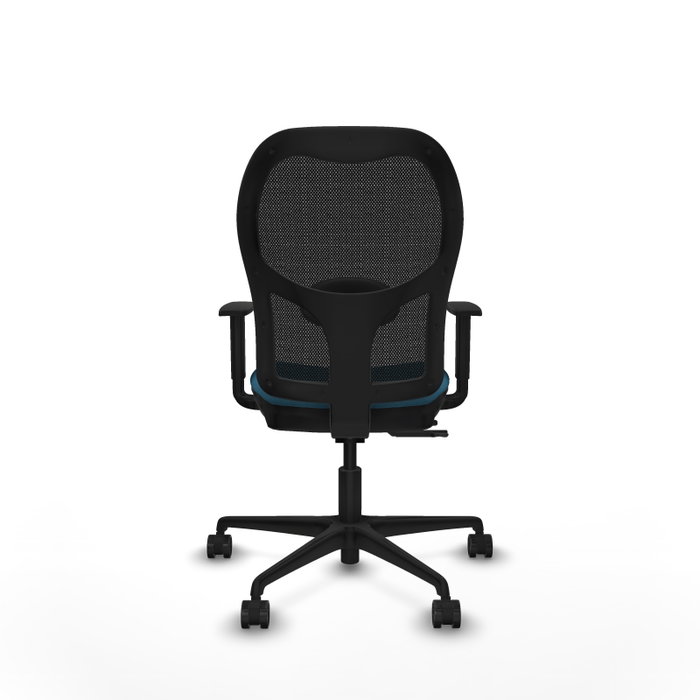 PIQUERAS Y CRESPO Silla de oficina Jorquera Verde petróleo con mecanismo Sincro/Traslack PIQUERAS Y CRESPO Silla de oficina Jorquera Verde petróleo con mecanismo Sincro/Traslack