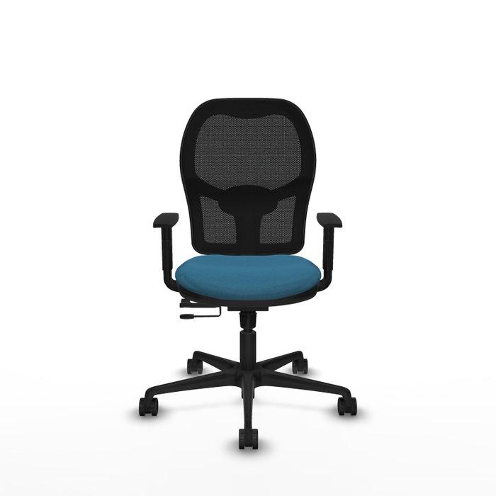 PIQUERAS Y CRESPO Silla de oficina Jorquera Verde petróleo con mecanismo Sincro/Traslack PIQUERAS Y CRESPO Silla de oficina Jorquera Verde petróleo con mecanismo Sincro/Traslack