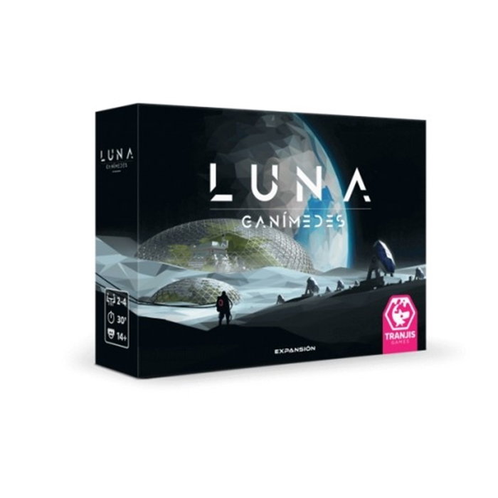 Tranjis Games Expansión Ganímedes Luna - Juego de Mesa Estratégico, 14+ años, 30 min, 2-4 jugadores Tranjis Games Expansión Ganímedes Luna - Juego de Mesa Estratégico, 14+ años, 30 min, 2-4 jugadores