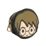 Harry Potter Monedero Face Chibi Marrón