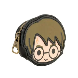 Harry Potter Monedero Face Chibi Marrón