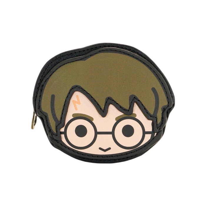 Harry Potter Monedero Face Chibi Marrón