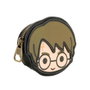 Harry Potter Monedero Face Chibi Marrón