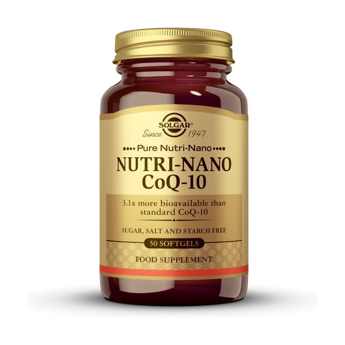 SOLGAR Nutri-Nano Coenzima Q10 3.1x 50 cápsulas