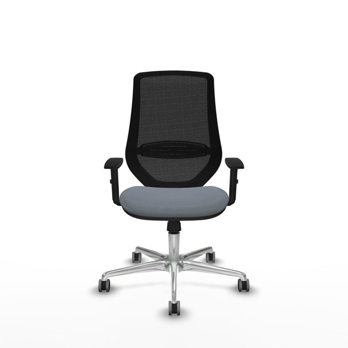 PIQUERAS Y CRESPO Silla de oficina Mardos Gris con mecanismo Sincro PIQUERAS Y CRESPO Silla de oficina Mardos Gris con mecanismo Sincro