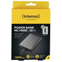 Intenso Powerbank MC10000 10000 mAh Negro con Anillo Metálico
