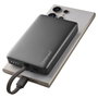 Intenso Powerbank MC10000 10000 mAh Negro con Anillo Metálico