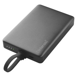 Intenso Powerbank MC10000 10000 mAh Negro con Anillo Metálico