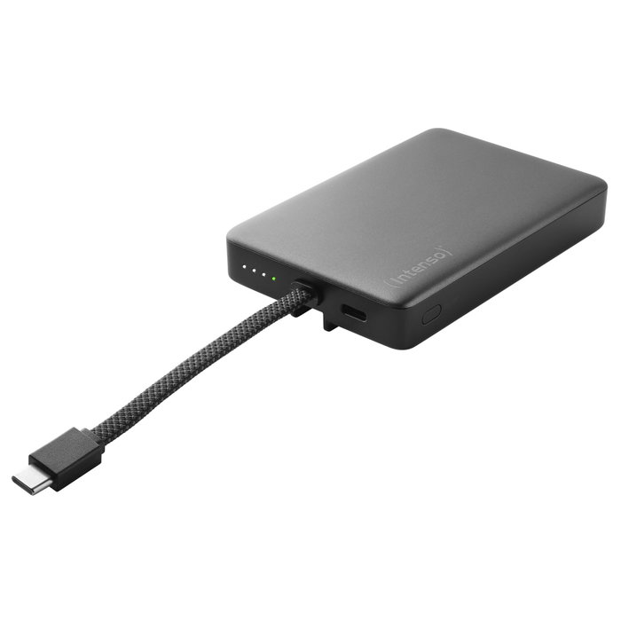Intenso Powerbank MC10000 10000 mAh Negro con Anillo Metálico Intenso Powerbank MC10000 10000 mAh Negro con Anillo Metálico