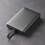 Intenso Powerbank MC10000 10000 mAh Negro con Anillo Metálico
