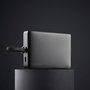 Intenso Powerbank MC10000 10000 mAh Negro con Anillo Metálico