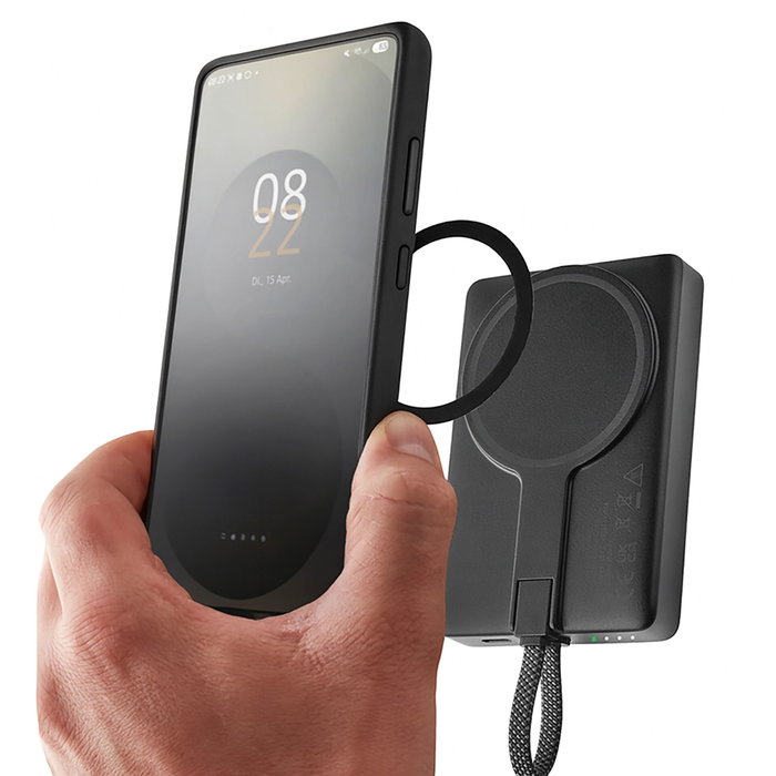 Intenso Powerbank MC10000 10000 mAh Negro con Anillo Metálico Intenso Powerbank MC10000 10000 mAh Negro con Anillo Metálico