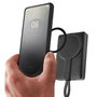 Intenso Powerbank MC10000 10000 mAh Negro con Anillo Metálico