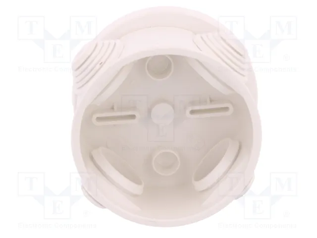 ELEKTRO-PLAST NASIELSK FAST-BOX Caja de conexiones blanca Ø 75mm