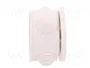 ELEKTRO-PLAST NASIELSK FAST-BOX Caja de conexiones blanca Ø 75mm