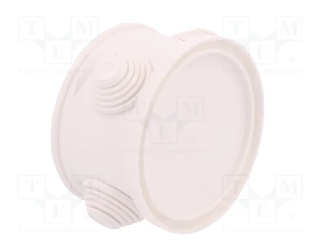 ELEKTRO-PLAST NASIELSK FAST-BOX Caja de conexiones blanca Ø 75mm
