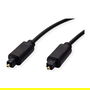 VALUE 11.99.4382 Cable Fibra Óptica Toslink Macho a Macho 2m Negro