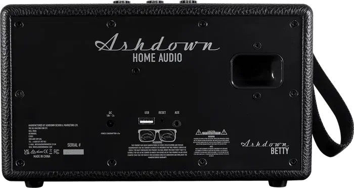 Ashdown Altavoz Bluetooth 2 x 20W - Negro Ashdown Ashdown Altavoz Bluetooth 2 x 20W - Negro Ashdown