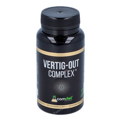 COMDIET Vertig-Out Complex 60 Cap. para Vértigos, Tinnitus, Náuseas y Migrañas COMDIET Vertig-Out Complex 60 Cap. para Vértigos, Tinnitus, Náuseas y Migrañas