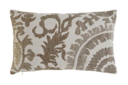 DKD Home Decor Cojin Beige Marron 15 x 30 x 50 cm (2 Unidades)