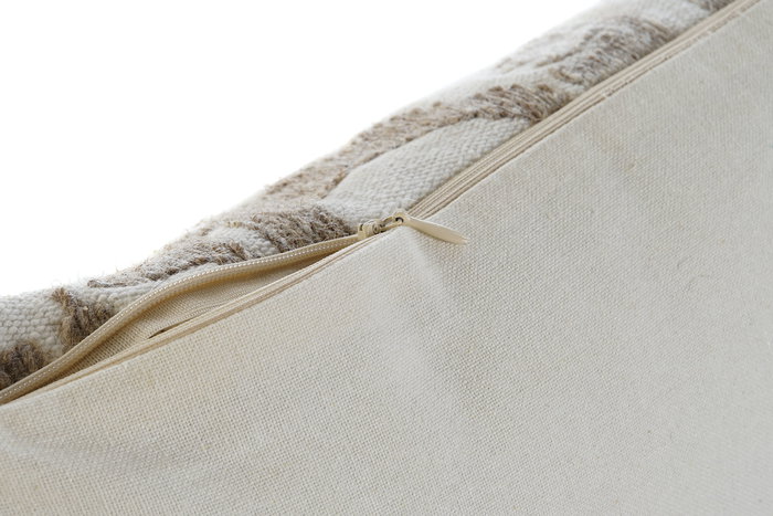 DKD Home Decor Cojin Beige Marron 15 x 30 x 50 cm (2 Unidades)