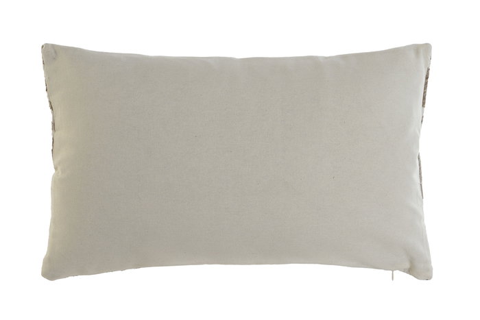 DKD Home Decor Cojin Beige Marron 15 x 30 x 50 cm (2 Unidades)