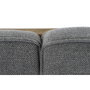 DKD Home Decor Sofá de Madera Reciclada y Poliéster Gris