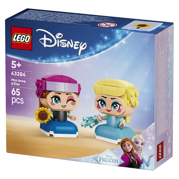 LEGO Disney Frozen Miniaturas de Anna y Elsa 43284