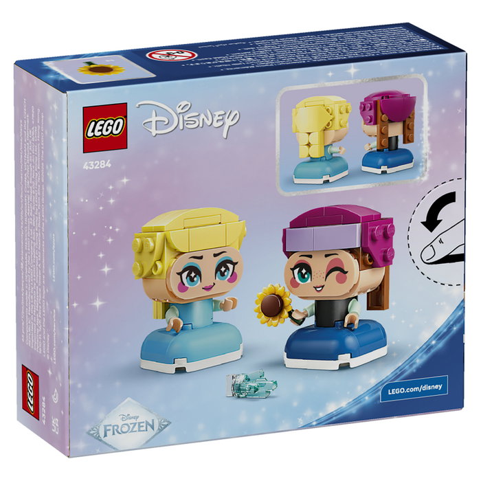LEGO Disney Frozen Miniaturas de Anna y Elsa 43284