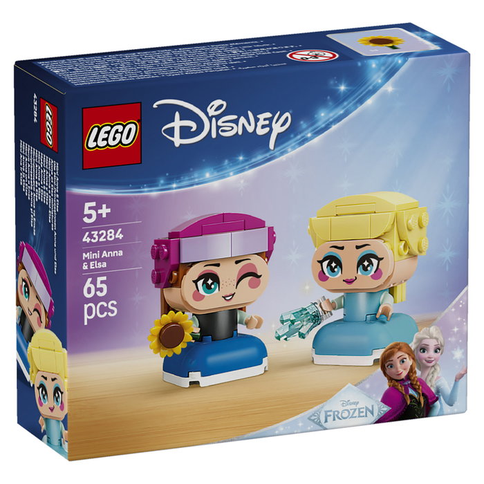 LEGO Disney Frozen Miniaturas de Anna y Elsa 43284