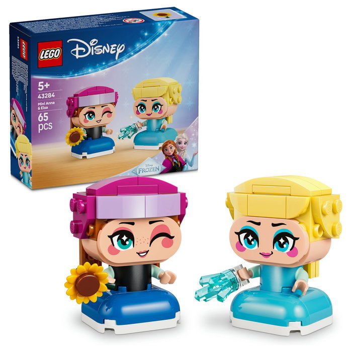 LEGO Disney Frozen Miniaturas de Anna y Elsa 43284
