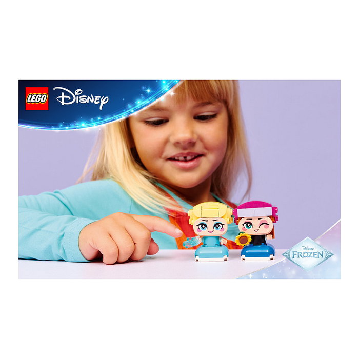 LEGO Disney Frozen Miniaturas de Anna y Elsa 43284