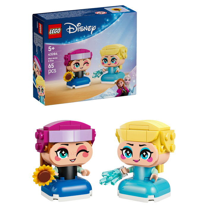 LEGO Disney Frozen Miniaturas de Anna y Elsa 43284