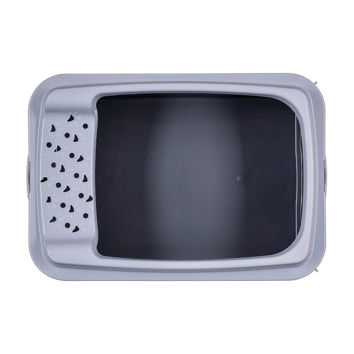 Arenero para Gatos Diamentiq Bonita Gris Plástico