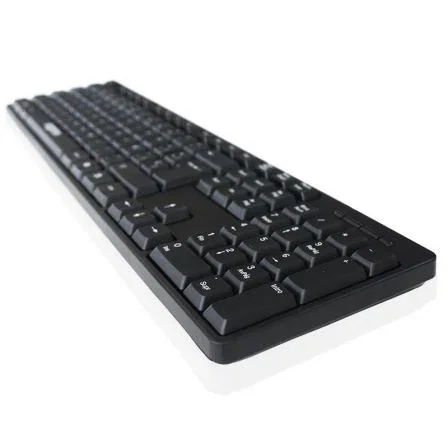 TECLADO APPROX VALUE V5 - DISEÑO LIGERO Y COMPACTO - TECLAS CON TRATAMIENTO LASER ANTIDESGASTE - 105 TECLAS - CABLE USB DE 1.25M