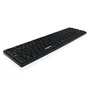 TECLADO APPROX VALUE V5 - DISEÑO LIGERO Y COMPACTO - TECLAS CON TRATAMIENTO LASER ANTIDESGASTE - 105 TECLAS - CABLE USB DE 1.25M