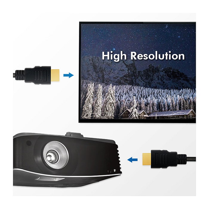 LogiLink Cable HDMI 2.1 Ultra Alta Velocidad 3m Negro