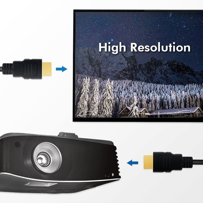 LogiLink Cable HDMI 2.1 Ultra Alta Velocidad 3m Negro