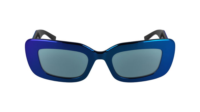 Karl Lagerfeld KL6164S-400 Gafas de sol con detalles azules y cristal gris Karl Lagerfeld KL6164S-400 Gafas de sol con detalles azules y cristal gris